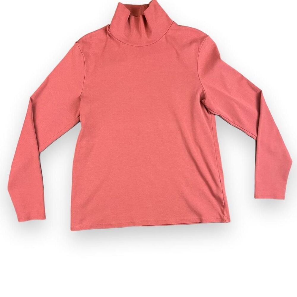 Uniqlo Women's Muted Rose Turtleneck